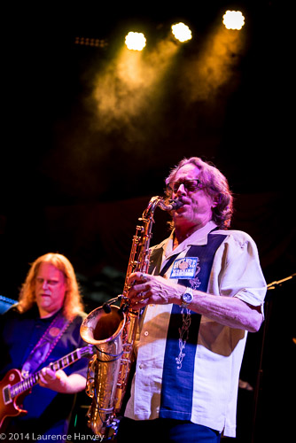 Guest, Joe McGlohon on sax