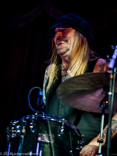 Matt Abts on drums