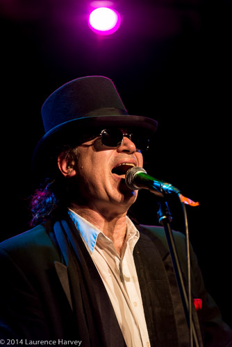Russell 'Hitman' Alexander on guitar & vocals