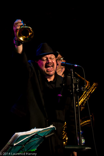 Eric Altarac on trumpet