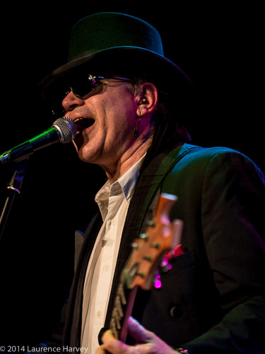Russell 'Hitman' Alexander on guitar & vocals