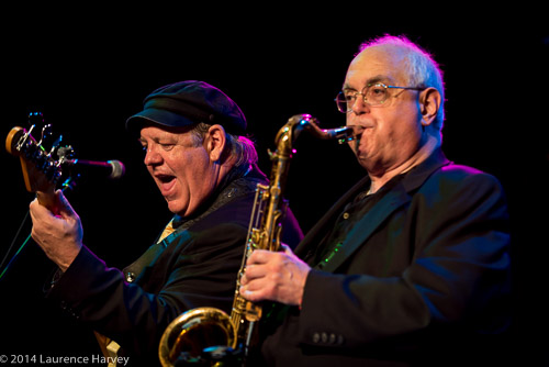 Michael Snyder on sax  & Mike Porter on Bass