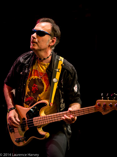 Derek White on bass
