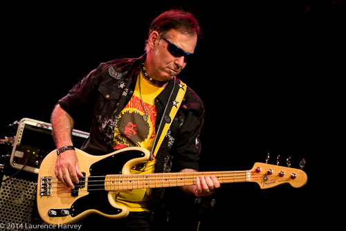 Derek White on bass
