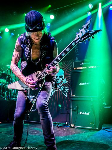 Michael Schenker on guitar
