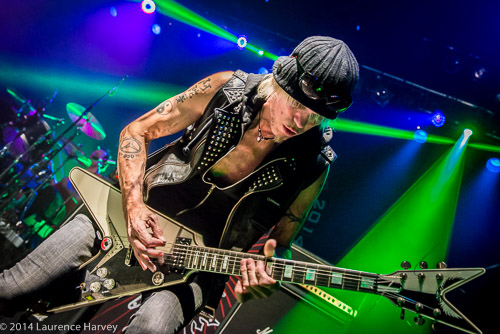 Michael Schenker on guitar
