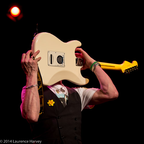 Del Bromham on guitar & vocals