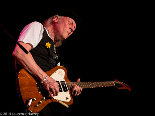 Del Bromham on guitar & vocals