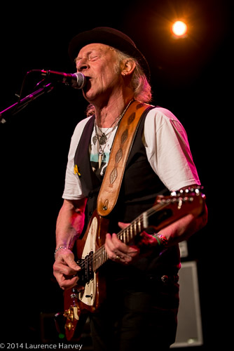 Del Bromham on guitar & vocals