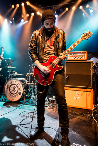 Tyson Schenker on lead guitar