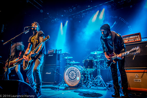 State Villains on stage