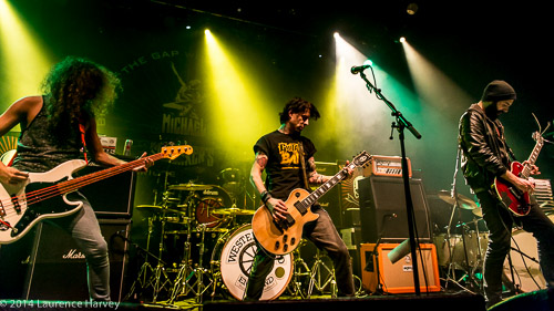 State Villains on stage