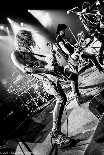 State Villains on stage