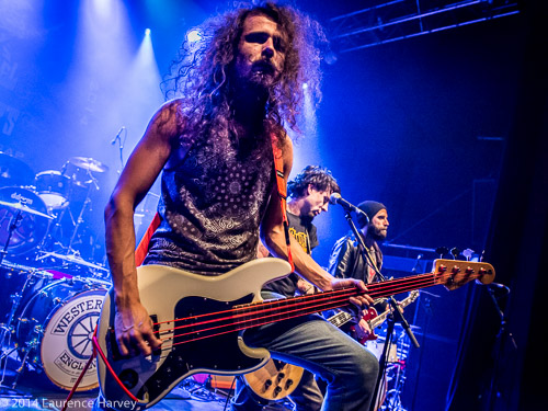 Lee Downs on bass
