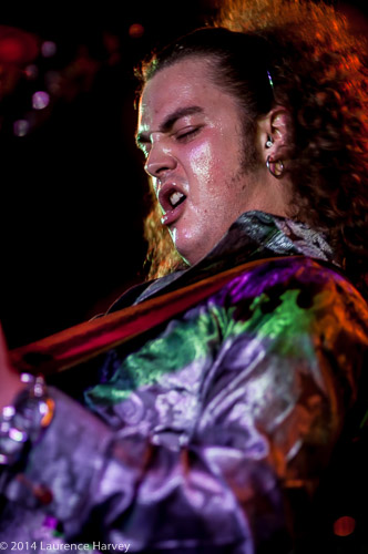 Virgil McMahon on guitar