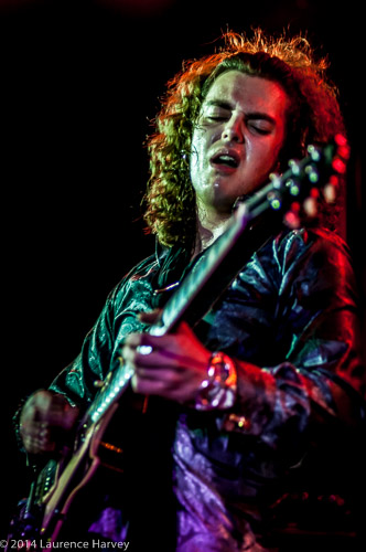 Virgil McMahon on guitar