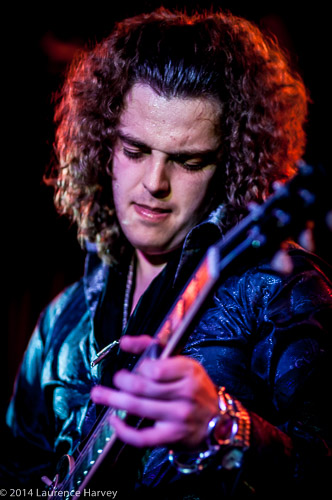 Virgil McMahon on guitar