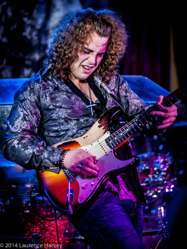Virgil McMahon on guitar