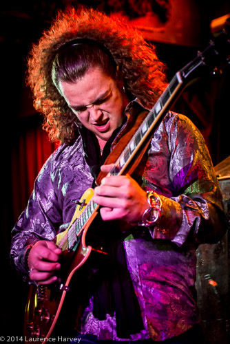 Virgil McMahon on guitar