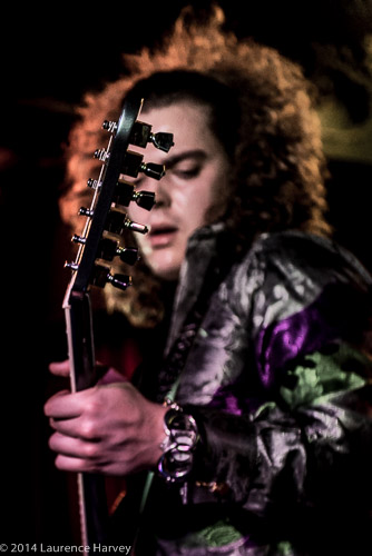 Virgil McMahon on guitar