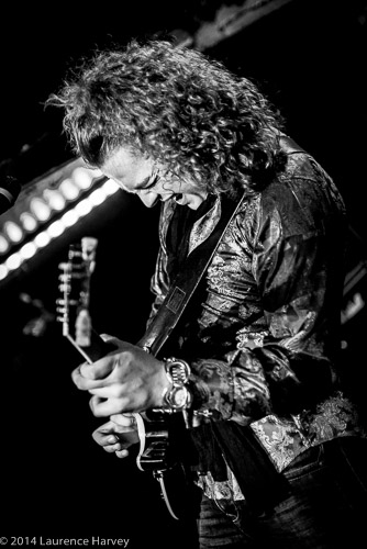 Virgil McMahon on guitar