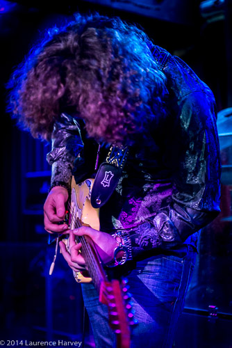 Virgil McMahon on guitar