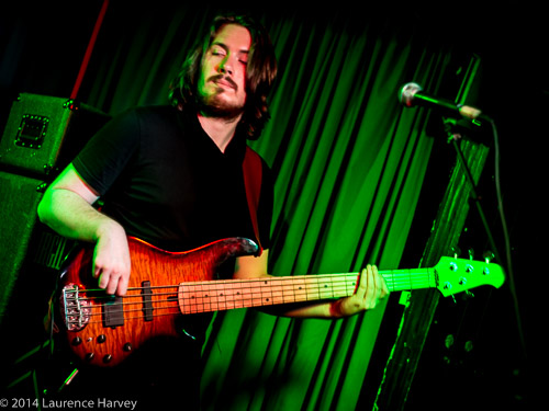 Jack Timmis on bass