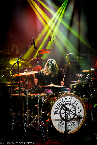 Nathan J. Kay on drums