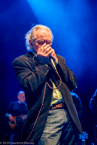 John O'Leary on harp