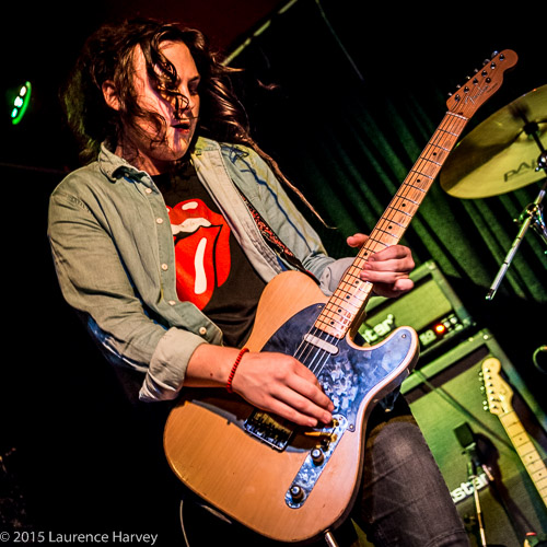 Chris Buck on guitar