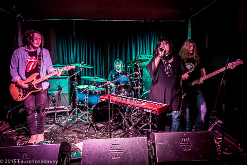 Buck & Evans on stage at The Black Heart, Camden