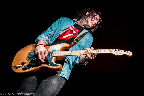 Chris Buck on guitar
