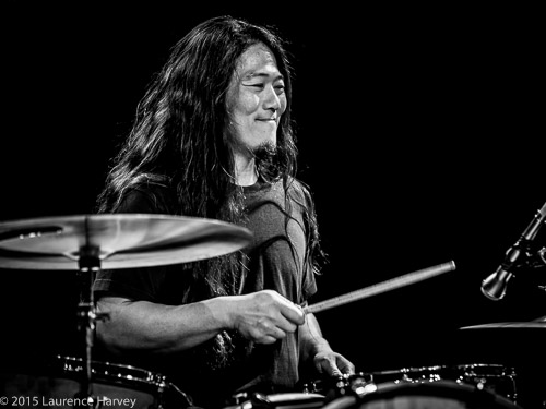 Tosh Murase on drums