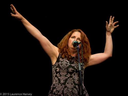 Becky Tate on vocals