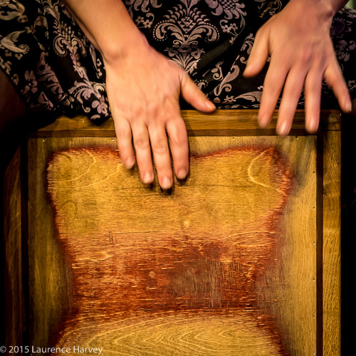 Becky Tate's cajon (box drum)
