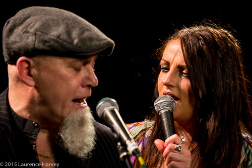 Robbie Stewart-Matthews on bass & Cherry Lee Mewis on vocals