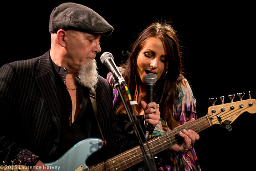 Robbie Stewart-Matthews on bass & Cherry Lee Mewis on vocals