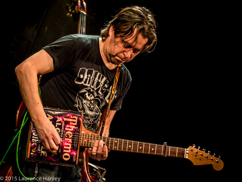 Nick Slater on guitar