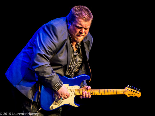 Danny Bryant on guitar & vocals