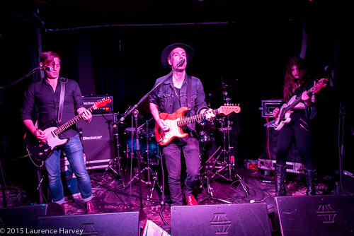 The Dave Hanson Band on stage at The Black Heart, Camden