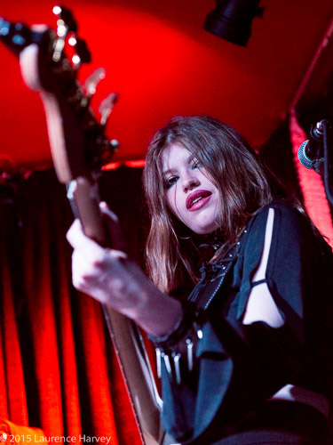 Keira Kenworthy on bass