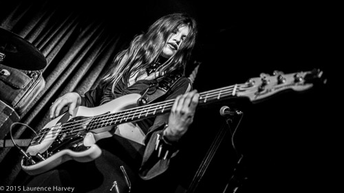 Keira Kenworthy on bass