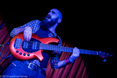 Clint Warren Falconer on bass