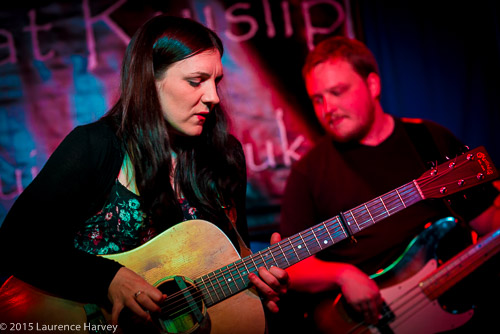 Dani Wilde on guitar & vocals, Jon Chase on bass