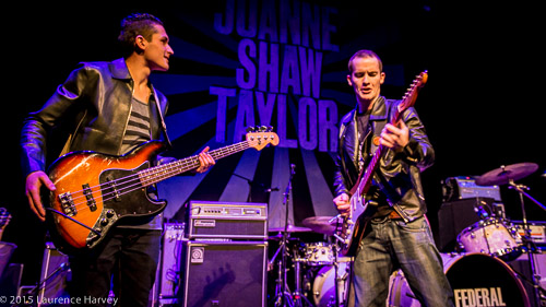 Nick Bowden on guitar & lead vocals & LD Morawski on bass