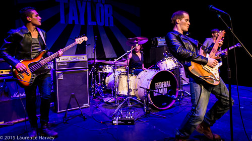 Federal Charm on stage at The Arlington Arts Centre, Newbury