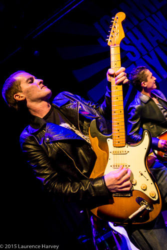 Nick Bowden on guitar & lead vocals