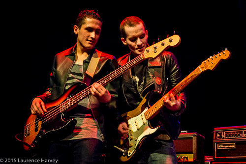 Nick Bowden on guitar & lead vocals & LD Morawski on bass