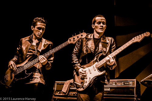 Nick Bowden on guitar & lead vocals & LD Morawski on bass