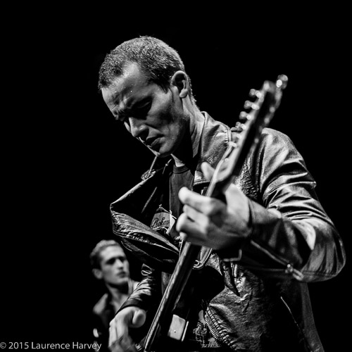 Nick Bowden on guitar & lead vocals